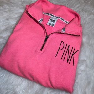 Victoria Secret PINK Quarter Zip Pull-Over